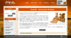 Desktop Screenshot of espeltaecologica.com